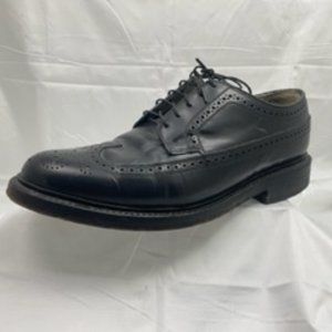 Florsheim Imperial Black Leather Brogue Oxford Lace-up Shoes Men's 8 US.